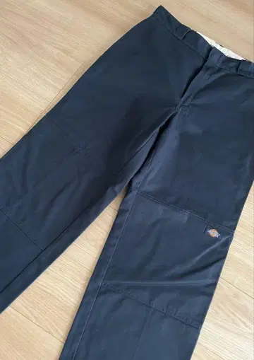 디키즈 더블니 W-KNEE 와이드 네이비 구제 의류 W34