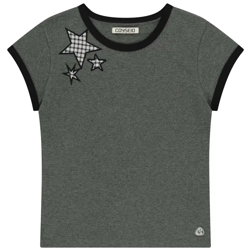 ホットなアイテム、ホットな節約 coyseio Koisei TRIPLE STAR RINGER TEE on Bunjang Global Site. トップス