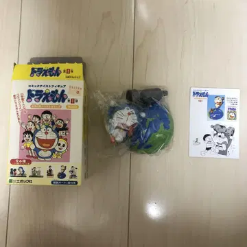 도라에몽 코믹스풍 피규어 쥐와 폭탄 미개봉품