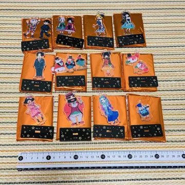 호오즈키의 냉철 스탠드 포함 아크릴 키링 세트.