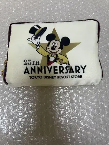 도쿄 디즈니 리조트점 디즈니 스토어 25주년 토트백 포켓터블