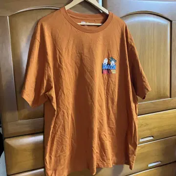 드래곤볼 UT 티셔츠 4XL 오렌지 유니클로