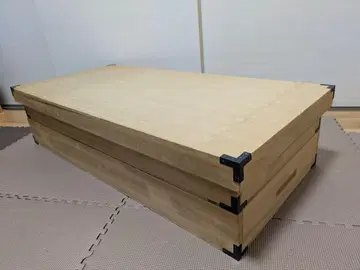 오동나무 기모노 의상 상자 2단