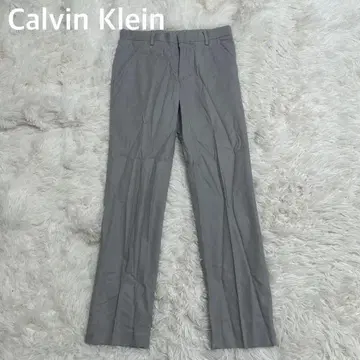 Calvin Klein 캘빈클라인 슬랙스 팬츠 수트 셋업 그레이