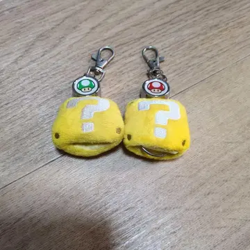 하테나 블록 키체인 슈퍼 마리오 닌텐도 월드 USJ