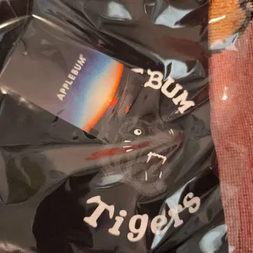 APPLEBUM 한신 타이거즈 콜라보 티셔츠 BLACK 호랑이 새상품