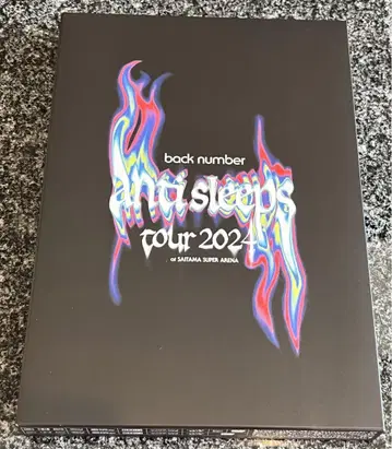 back number and sleeps tour 2024 DVD