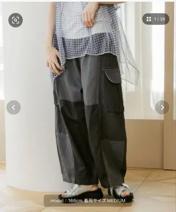 니코앤드 절개 카고 팬츠