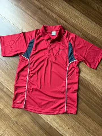 나이키 FIT DRY 피케 셔츠 (레드)