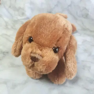 엘르 플랜닝 강아지 봉제 인형 브라운 강아지 개 귀여운