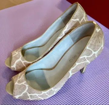 Nine West 레오파드 무늬 오픈토 펌프스