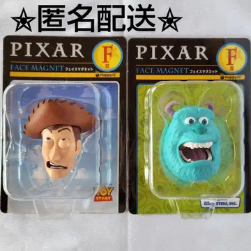 PIXAR 픽사 해피 복권 F상 페이스 마그넷 샐리 우디