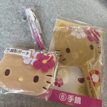 일광화상 키티 손거울 파우치 샤프