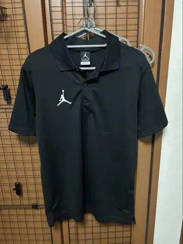 블랙 DRI-FIT 피케 셔츠 점프맨