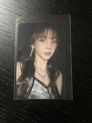 aespa dirty work 워너 혜택 카리나 트레이딩 카드