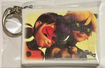 미라큘러스 캔버스 키링 샤노와르 & 레이디 버그