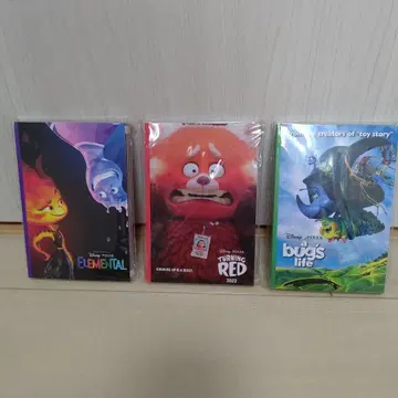 픽사 해피 복권 엽서 북 3종 세트