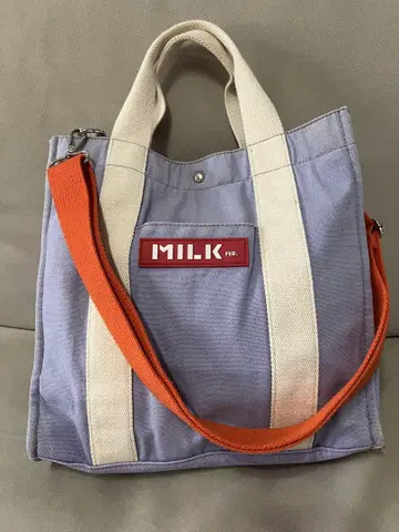 MILK FED. 라벤더 토트백