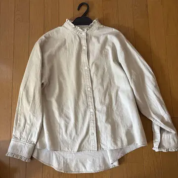SHIPS 크림색 긴팔 셔츠