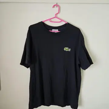 Lacoste 네이비 티셔츠 M 유니섹스