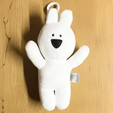 매우 움직이는 토끼 토끼 스트랩 봉제 인형 키링 한국 잡화