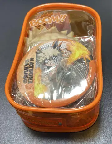 바쿠고 카츠키 유니버셜 마스코트 캔뱃지 파우치