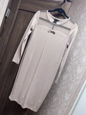 택 포함 미사용 새상품! 덥스타 Sov. 니트 원피스 38