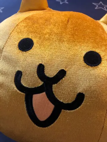 냥코 대전쟁 BIG 봉제 인형 금 고양이