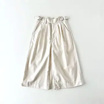 컨디션 최상 MHL. 마가렛 호웰 면 크롭 기장 그루카 팬츠 2