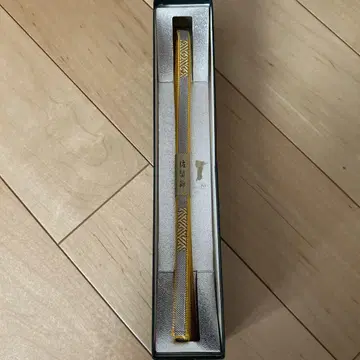 미사용 새상품 사가 니시키 허리띠 금은