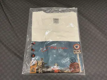 Chevon 복각 티셔츠 화이트 XL 사이즈 흰색