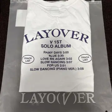 LAYOVER 티셔츠