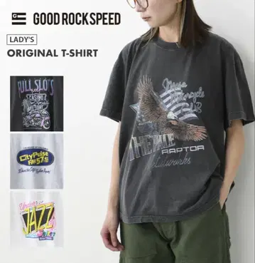 GOOD ROCK SPEED 여성용 티셔츠
