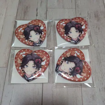 Prism Heart June Bride 미에지 아키나 하트형 캔뱃지