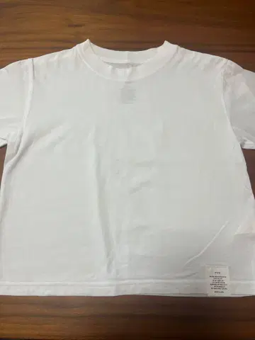 하이크 HYKE 화이트 티셔츠