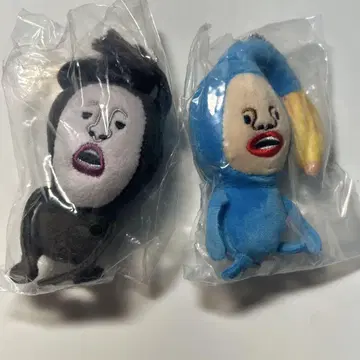 봉제 인형 마스코트 2개 세트