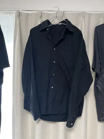 ISSEY MIYAKE MEN 블랙 긴팔 셔츠 M