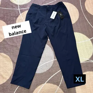 뉴발란스 와이드 테이퍼드 팬츠 네이비 XL
