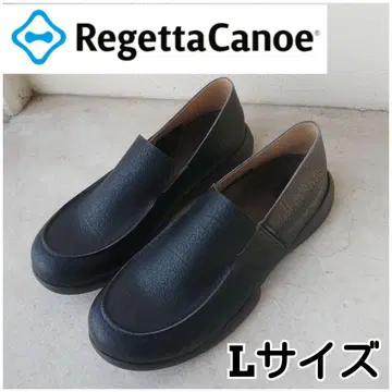 새상품급 RegettaCanoe 블랙 L 사이즈 로퍼