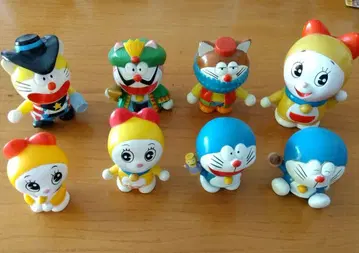 도라에몽 소프트 비닐 피규어 8종 세트