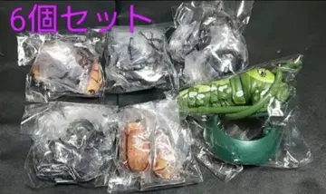 생물대도감 가챠가챠 장수풍뎅이 생물대도감 피규어 애벌레 벌레