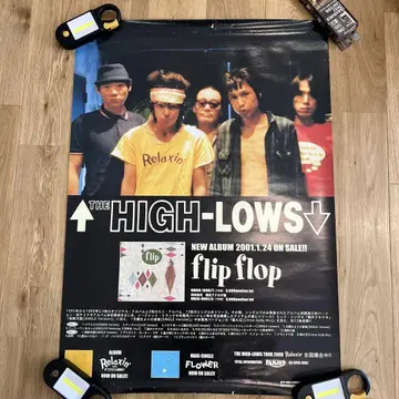 THE HIGH-LOWS 플립 플롭 포스터