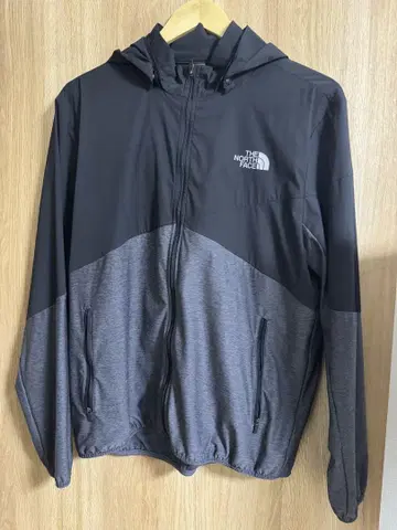 THE NORTH FACE 나일론 자켓 L 그레이/블랙