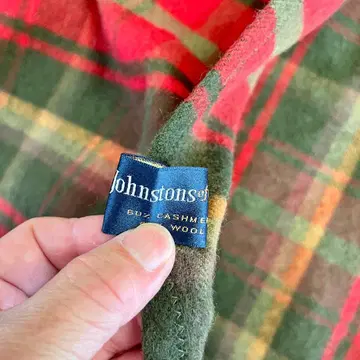 Johnstons 캐시미어 울 스톨 대형