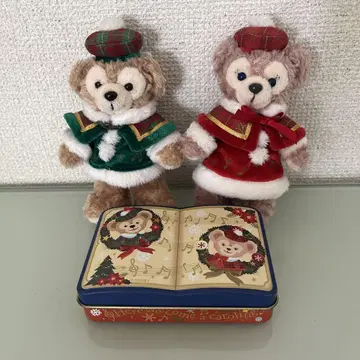 더피와 셰리 메이 크리스마스 봉제 인형 배치 캔