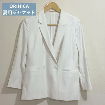 ORIHICA 오리히카 여름용 화이트 자켓