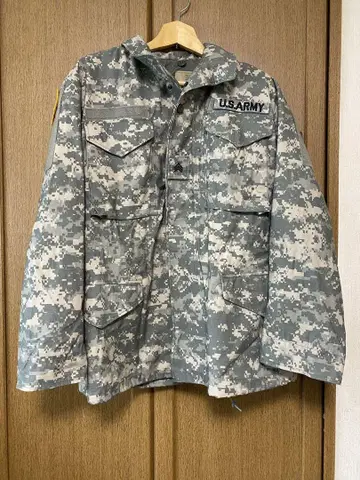 S-R 실물 UCP ACU 한랭지 자켓 밀리터리 ARMY