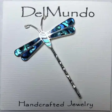 DelMundo alpaca mexico 잠자리 브로치 No005