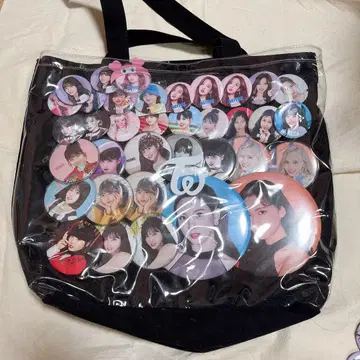 TWICE 허벅지 나연 캔뱃지 이타백