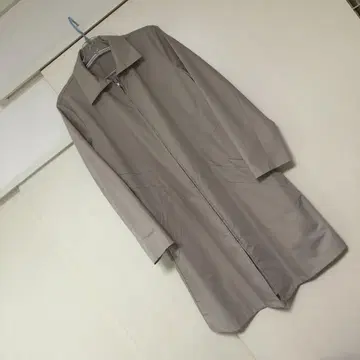 새상품급 시빌라 스텐 칼라 A 라인 트렌치코트 M L 베이지